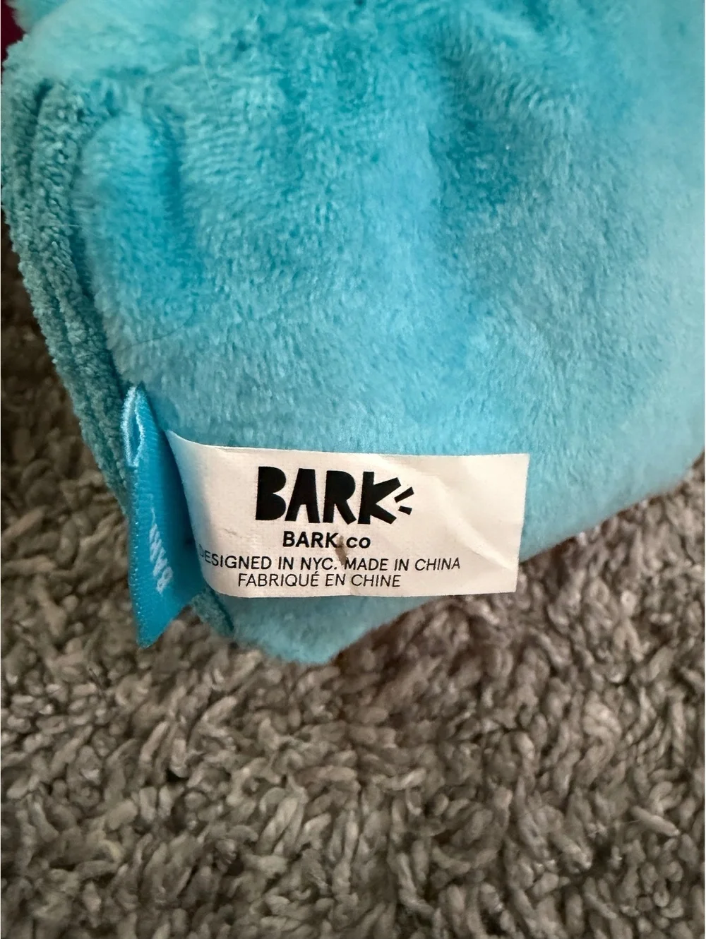 BARK Smac-A-Vole Plush Dog Toy with Soft Hammer XS/S